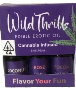 Wild Bill's Medicinals Wild Thrill's, 10mg 3PK, Edible Erotic Oil