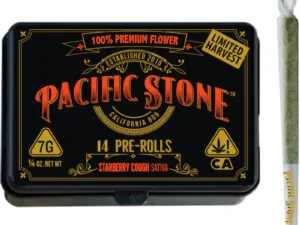 PACIFIC STONE | StarBerry Cough – 14 Sativa Pre Rolls – Pack
