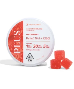 PLUS | Tart Cherry Relief 20:5:1 Gummies