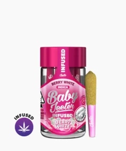 JEETER | Baby Jeeters Berry White – 5 Pack Infused Prerolls (0.5g each)