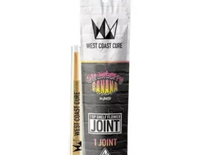West Coast Cure Strawberry Banana OG - Top Shelf CUREjoint 1g