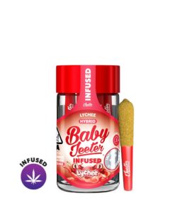 JEETER | Baby Jeeters Lychee – 5 Pack Infused Prerolls (0.5g each)