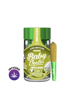 JEETER | Baby Jeeters Iced Matcha – 5 Pack Infused Prerolls (0.5g each)