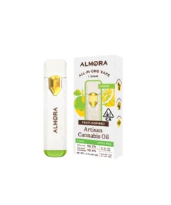 Lemon Maui [1000mg] Almora 100% Fruit Live Resin All-In-One