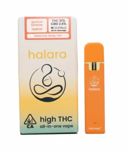 Apricot Octane [1000mg] Halara High THC All-In-One