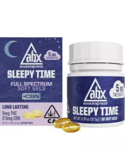 AbsoluteXtracts (ABX) 2.5mg CBN - Sleepy Time Softgels (I)