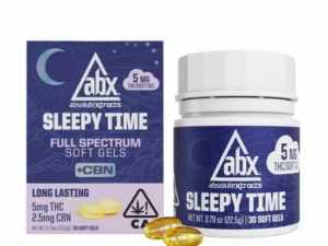 AbsoluteXtracts (ABX) 2.5mg CBN - Sleepy Time Softgels (I)