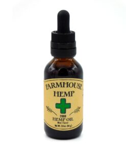 Farmhouse Hemp, Rosin Drops CBD Oil, Mint, Full Spectrum, 2fl oz, 2000mg CBD