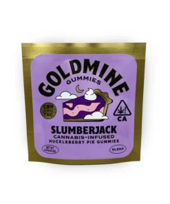 Goldmine Gummies [1pk] Slumberjack: Huckleberry Pie Gummy (Sleep)