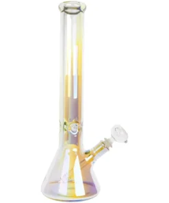16" IRIDESCENT BEAKER BONG