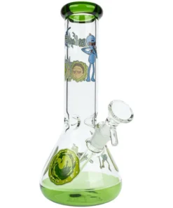 RICK AND MORTY 8" BEAKER BONG