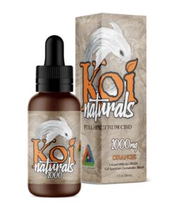 Koi CBD, CBD Oil Tincture, Broad Spectrum, Orange, 1fl oz, 1000mg CBD