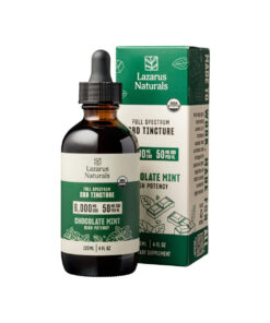 Lazarus Naturals, Chocolate Mint Flavored High Potency Full Spectrum CBD Tincture Oil, 4fl oz, 6000mg CBD