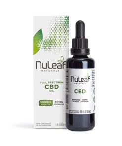 NuLeaf Naturals, Hemp CBD Oil, Full Spectrum, 1.69fl oz, 3000mg CBD