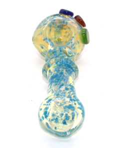 HAND PIPE | 4″ – Fumed Frit Dust