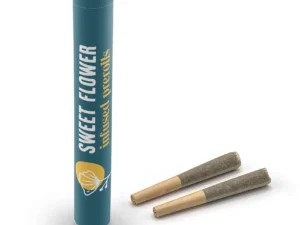 Trainwreck [.5g] Sweet Flower 2 Pack Infused Pre Roll