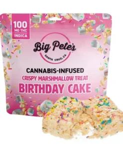 Big Pete's Birthday Cake Crispy Marshmallow Treat (I)