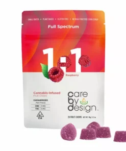 Care by Design 1:1 Raspberry - Fruit Chews