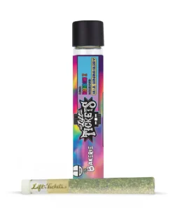 Rainbow Z x Blue Banana Berry - Glass Tip Infused Pre-Roll 1g - Hybrid
